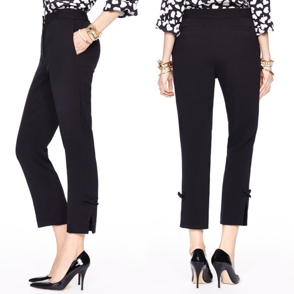 Kate Spade Grant Tailored Twill Capri pant - Picture 1 of 9